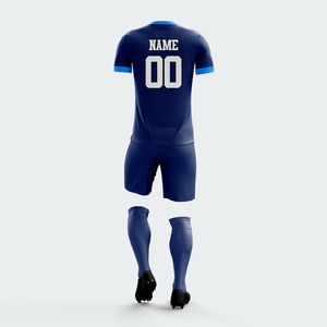 Vente en gros d'uniformes de football imprimés en polyester 100%, shorts antibactériens, meilleur design, couleur et taille personnalisées - Product Image 3