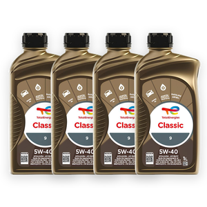Olio Motore Total Classic 9 5W40 229.5 PSA B71 2296 RN0710 4 Litri Certificato API SN/CF Modello Italiano 8057168800081 per Prestazioni Ottimali - Product Image 1