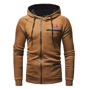 เสื้อสเวตเตอร์แบบสวมศีรษะถักมีฮู้ดแขนยาวมีฮู้ดบุ2023สำหรับผู้ชายปรับแต่งได้ - Product Image 4