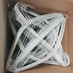 Ganchos <span class=keywords><strong>de</strong></span> Alambre Desechables para Lavandería al por Mayor, Ganchos <span class=keywords><strong>de</strong></span> Metal para Ropa para Tintorerías - Product Image 1