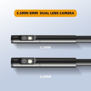 Mini Cámara Endoscópica Industrial con Pantalla de 4.5 Pulgadas, Lente de 5.5mm, <span class=keywords><strong>Cable</strong></span> de 2M, 1080p CMOS, Ángulo de Visión de 65°, 8 LED y Ranura para Tarjeta Micro SD - Product Image 6