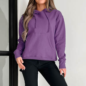 Sweat-shirts d'hiver pour femmes en tricot personnalisés de haute qualité avec logo, coupe-vent, vente en gros en grande quantité - Product Image 4