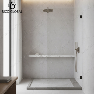 Receveur de douche rectangulaire en pierre naturelle 2025 pour projets hôteliers - Product Image 2