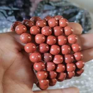 High Quality 8mm Natural Rose Quartz <b>Crystal</b> Bead Fine Yoga Accessories for Chakra Alignment Reiki Therapy Party Gift Charm - Product Image 3