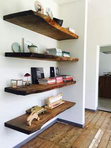 Traptreden Boekenplanken van Massief Hout Duurzame en Stijlvolle Oplossing voor Uw Leesruimte - Product Image 2