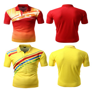 Nouveau logo personnalisé hommes polo de golf t-shirt affaires séchage rapide polo vêtements chemises en gros - Product Image 3