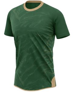 Conjunto de Camiseta y Pantalones Cortos de Fútbol Personalizados en Verde Oscuro y Beige, Transpirables, de Poliéster, para Entrenamiento, Partidos y Deportes de Equipo - Product Image 2