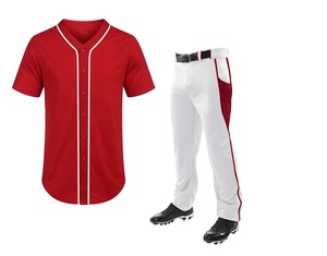 Uniforme de baseball le plus récent fabriqué par des professionnels au Pakistan, uniforme de baseball de conception de service OEM le plus vendu - Product Image 1