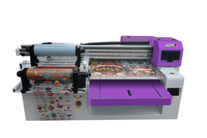 Newest Digital 3D UV 6090 Flatbed Printer Glass Ceramic Tile Acrylic Wood Metal <strong>Printing</strong> <strong>Machine</strong> With A3 UV DTF Printer - Product Image 2