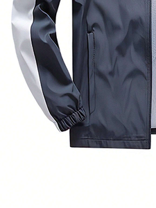 Conjunto Deportivo para Hombre, Chándal de Poliéster, Conjunto de 2 Piezas, Talla Ajustada, Chándal de Alta Calidad con Cierre - Product Image 3