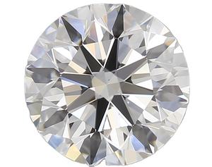 เพชรธรรมชาติทรงกลมเจียระไนแบบบริลเลียนท์ น้ำหนัก 1.70 กะรัต สีขาว F เกรดความสะอาด SI1 และ SI2 ได้รับการรับรองจาก GIA คุณภาพการเจียระไนเยี่ยม - Product Image 1