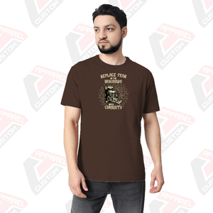 T-shirt confortable Ultra doux essentiel pour femmes été écologique Appliques patchs perles Denim batik velours côtelé tissu - Product Image 4