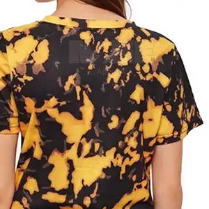 T-shirt de sublimation pour femmes d'été de haute qualité poids léger couleurs et Logo personnalisés 100% coton séchage rapide et respirant - Product Image 6