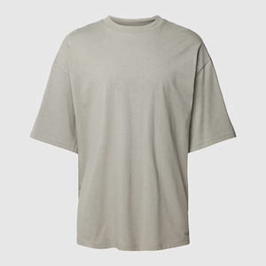 100% coton tricoté vêtements d'été T-shirts avec Logo personnalisé bonne qualité respirant vente chaude goutte épaule hommes de l'usine - Product Image 4