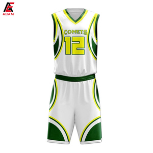 Uniforme de baloncesto personalizado por sublimación, ropa cómoda de secado rápido - Product Image 5