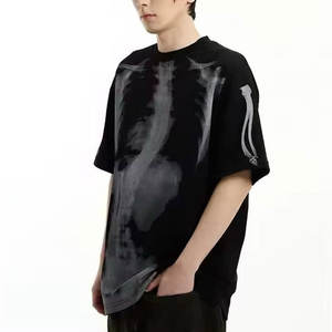 Camiseta ligera de algodón 100% para hombre, diseño de gran tamaño Popular para adultos, peso de tela de 260 gramos - Product Image 6