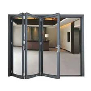 Elegantes puertas batientes de vidrio de aluminio con revestimiento antioxidante e instalación in situ para aplicaciones residenciales de alta gama - Product Image 2