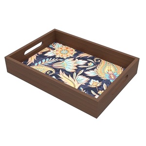 Daily Use Enamel Finished Custom Shape <b>Sweet</b> Or Snacks Serving Tray Tableware Decorative Platter Catering Service Equipment - Product Image 3