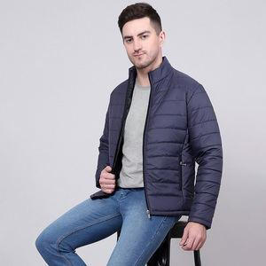 Nardon Apparel Chaqueta acolchada de algodón con capucha cálida de invierno para hombre con cuello levantado largo personalizado con cierre de cremallera - Product Image 4