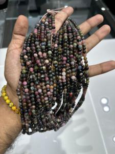 Premium Quality Elastic Multicolor <b>Tourmaline</b> Faceted <b>Bracelet</b> Beautifully Polished Gemstone Semi-Precious Stone Crafts - Product Image 6