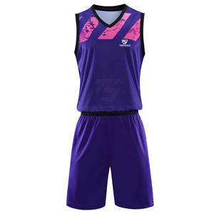 Servicio OEM, Logotipo Personalizado, Precio Ajustable, Uniformes de Baloncesto Transpirables Estampados para Hombre Adulto - Product Image 1