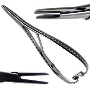 Instrumento quirúrgico de acero inoxidable para ortodoncia Dental Mathieu de 10mm, fuente de alimentación Manual de 14cm con soporte de aguja de punta estándar - Product Image 3