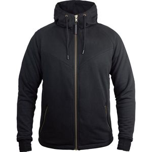 Sudadera con capucha con logotipo bordado personalizado de motocicleta de alta calidad Sudadera con capucha polar con cremallera resistente a impactos blindada CE - Product Image 4