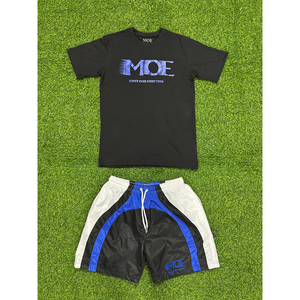 2025 Top Quality Men's <b>T</b>-<b>Shirt</b> & Shorts Set Slim Fit Twin Sets With Your Custom Logos and Designs Breathable Made in Pakistan - Product Image 1