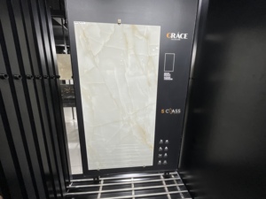 Azulejos de porcelana vitrificada esmaltada de diseño moderno de alto brillo, losa grande para suelo de pared Interior con acabado brillante y mate - Product Image 4