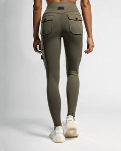 ชุดออกกำลังกายเอวสูงสำหรับผู้หญิงกางเกงเลกกิ้งสำหรับเล่นโยคะฟิตเนสเป็นมิตรกับสิ่งแวดล้อม - Product Image 2