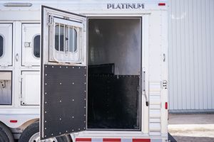 Remolque para Ganado de Alta Calidad Premium 2024 con Pared Lateral Desmontable, 3 Ejes y Barrera para Ovejas, Caballos, Vacas y Cerdos - Product Image 4