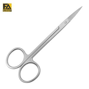 Tijeras Iris Aguja Cuchillas rectas puntiagudas Fábrica Venta caliente Tijeras Iris 12cm Ángulo Micro dentado Acero Médico Quirúrgico - Product Image 2