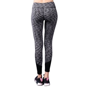 Women High Yoga Leggings <b>Mesh</b> Fitness Gym Sports Quick Dry Elastic Wrinkle-Resistant Simple Twist Seamless Full Length Jogging - Product Image 5