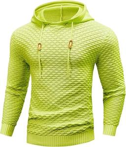 Nouveau sweat à capuche pour homme, tendance hiver, décontracté, à manches longues, motif uni, pull à capuche en polyester/coton de haute qualité - Product Image 4