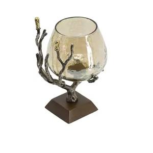 Portavelas de metal con estilo hecho a mano precio al por mayor para la boda de Navidad y la decoración del hogar - Product Image 5