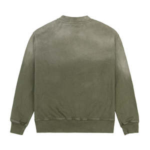 Sweat-shirt unisexe de qualité supérieure, style streetwear, col rond, délavé au soleil, collection hiver, avec logo personnalisé, sweat-shirt tendance pour homme - Product Image 5