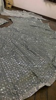 Lehenga Choli rose de créateur avec des broderies de miroirs réels et des fleurs, en géorgette, pour les occasions festives