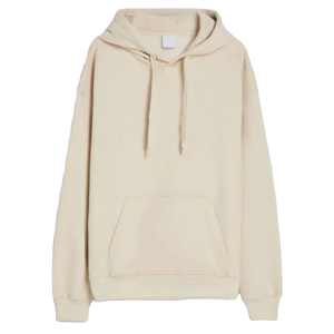Sweat à capuche oversize en molleton épais 100% coton de qualité supérieure pour homme, logo personnalisé, streetwear, sweat à capuche uni pour homme - Product Image 4
