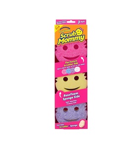 Éponges de cuisine Scrub Mommy, lot de 3, éponges à vaisselle double face, éponges à récurer anti-rayures - Product Image 1