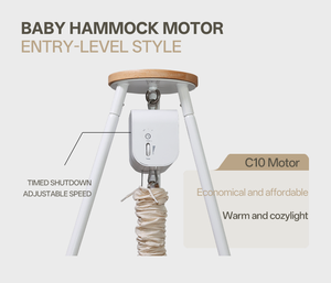 Motor para Cuna <span class=keywords><strong>Mecedora</strong></span>, OEM ODM, Silencioso e Inteligente, con Velocidad Ajustable y Temporizador, para Colgar en la Cuna del Bebé - Product Image 2