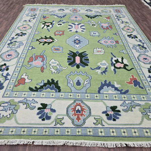 พรมขนสัตว์ถักมือหลากสีสวยลายนามธรรมทำด้วยมือคุณภาพสูงสำหรับห้องนั่งเล่นโรงแรมเด็กห้องผู้ใหญ่ - Product Image 1