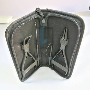 2023 <b>Mini</b> New Arrival Hair Extension <b>Tools</b> <b>Kit</b> in Black Matte Color and Brand Labelling Custom Ability - Product Image 2