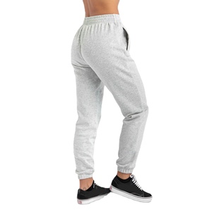 Women Summer Relaxed Track <b>Jogger</b> Pants Custom Logo Fleece Cotton <b>Cuffed</b> Hem Solid Pattern Quick Dry Breathable Comfortable 2027 - Product Image 4