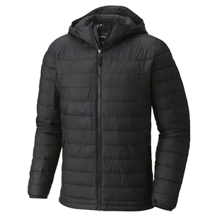 Chaqueta acolchada con capucha de nailon impermeable para exteriores para hombre, chaqueta bomber de talla grande con cremallera informal de burbujas de invierno para Unisex - Product Image 4