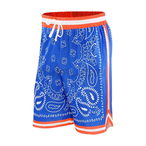 Pantalones cortos de malla para hombre baloncesto verano sublimación estiramiento Dtg impresión 100% poliéster 5 pulgadas entrepierna logotipo personalizado ropa de gimnasio - Product Image 4