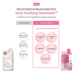 MEDIHEALTHE I.P.I Masque Ampoule Éclaircissant 10 Masques en Feuille - Fabriqué en Corée Éclaircissant Raffermissant Hydratant - Product Image 3