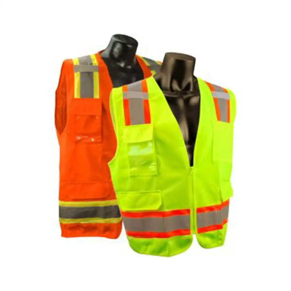 Gilet réfléchissant de Construction gilet de sécurité haute visibilité bande réfléchissante pour vêtements de travail