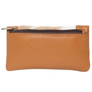 Stylish Bohemian Custom Genuine Leather <b>Wallet</b> Clutch Bag with Zipper Closure Tassel Unisex Customizable Color - Product Image 2