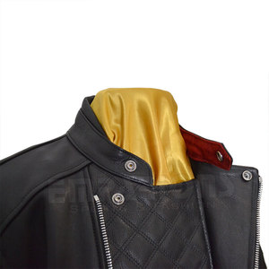 Chaqueta de cuero personalizada para hombre, producto superior Popular, de alta calidad, para motociclista callejero - Product Image 4