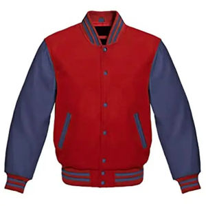 Sleeve College Crop Logo Printing Winter <b>Jackets</b> <b>Men</b> <b>Baseball</b> Letterman Customs Crop Top Varsity <b>Jacket</b> 2025 - Product Image 2